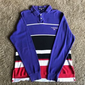 Vintage polo sport ralph lauren striped shirt